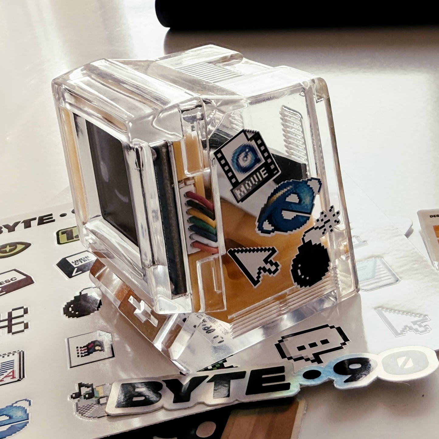 BYTE 90 Retro Sticker Sheet
