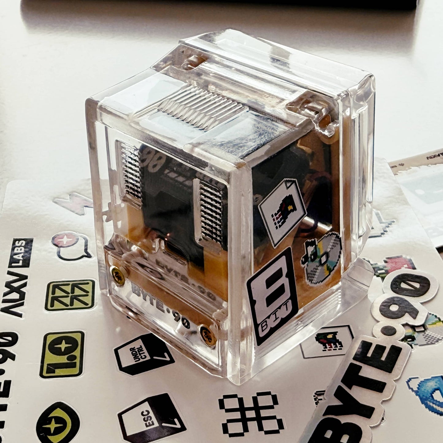 BYTE 90 Retro Sticker Sheet